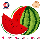 7. 10 fruits name, watermelon